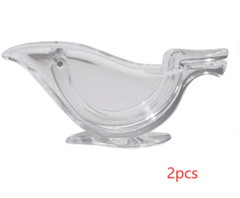 Acrylic Bird-Shaped Manual Lemon Juicer Kitchen Tool